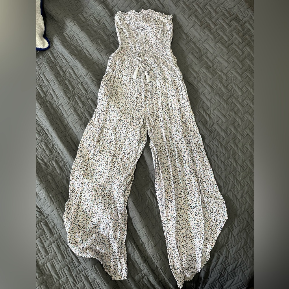Floral Women's Jumpsuit spotted